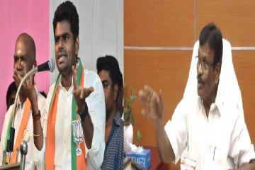 நானும் ரவுடிதான் என அண்ணாமலை கத்துகின்றார் :  அமைச்சர் நாசர் கிண்டல்