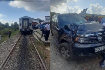 புகையிரத விபத்தில் சிக்கி மூவர் காயம் (PHOTOS)