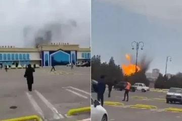 அஜர்பைஜானின் விமான நிலையம் அருகே ஈரான் ட்ரோன் தாக்குதல்கள்