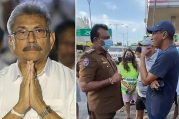 கோட்டாபய அரசுக்கு எதிராக போராட்டத்தில் குதித்த இலங்கை முன்னாள் கேப்டன்! வீடியோ ஆதாரம்