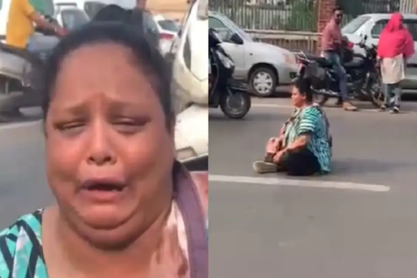2 குறையுது ...பானிப் பூரிக்காக நடுரோட்டில் அமர்ந்து போராட்டம்; போக்குவரத்து ஸ்தம்பிதம்! | Protest In Gujarat Road For Pani Puri