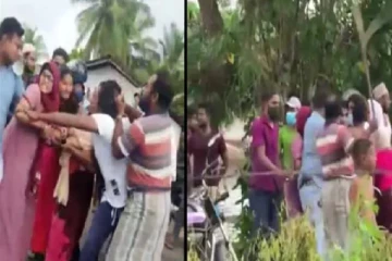 காவல்துறையினர் மீது கடும் தாக்குதல்