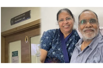 கணவருக்காக தன் சிறுநீரகத்தை தானமாக கொடுத்த மனைவி - வைரலாகும் நெகிழ்ச்சி சம்பவம்