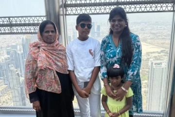 குடும்பத்துடன் துபாய் சென்றுள்ள அறந்தாங்கி நிஷாவின் லேட்டஸ்ட் புகைப்படங்கள்..