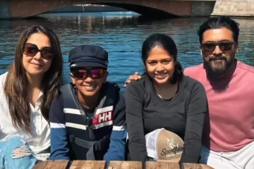 மகளுக்காக கண்ணீர் விட்டு அழுத நடிகர் சூர்யா.. காரணம் என்ன தெரியுமா