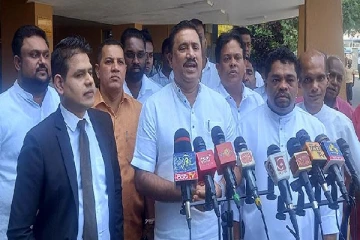 உலங்குவானூர்தி மேலே எழும் போதே விழுந்து விட்டது-பொதுஜன பெரமுன