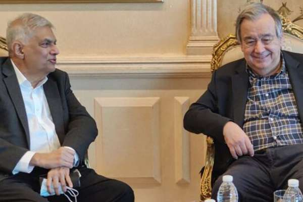ஐக்கிய நாடுகள் சபையின் செயலாளர் நாயகம் - ஜனாதிபதி சந்திப்பு | United Nations Secretary General Ranil Meeting
