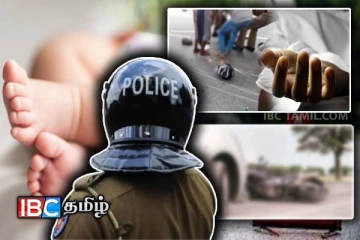 தந்தையின் வாகன சில்லில் சிக்கிய குழந்தைக்கு நேர்ந்த துயரம்