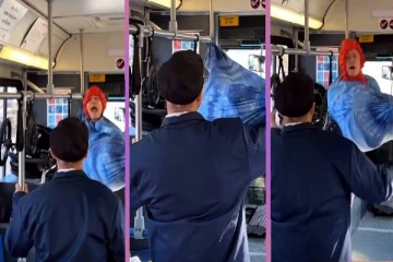 யாருப்பா நீ? பஸ்சுக்குள் தொட்டில் கட்டி தூங்கிய இளைஞர் - ஆத்திரத்தில் டிரைவர் செய்த செயல்!