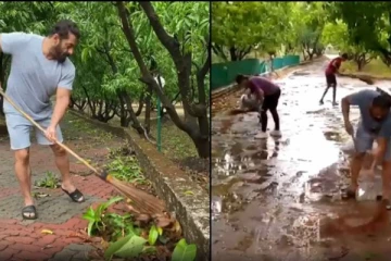 பாலிவுட் நடிகர் சல்மான் கான் தோட்டத்தில் பிணங்களா? பக்கத்து வீட்டுக்காரர் பகீர் குற்றச்சாட்டு