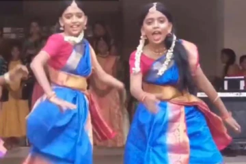 ரொம்பவே கண்ணு வைக்காதீங்க... இப்படி ஆட்டம் போடுற இது பையனாம்! நம்பமுடியாத காட்சி