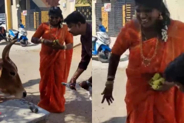 காளை மாடுயா அது.. அறந்தாங்கி நிஷா கணவருடன் செய்திருக்கும் அட்ராசிட்டி!