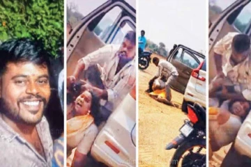 மனைவியின் கழுத்தறுத்த கணவன்: பட்டப்பகலில் நடந்த கொடூரம்