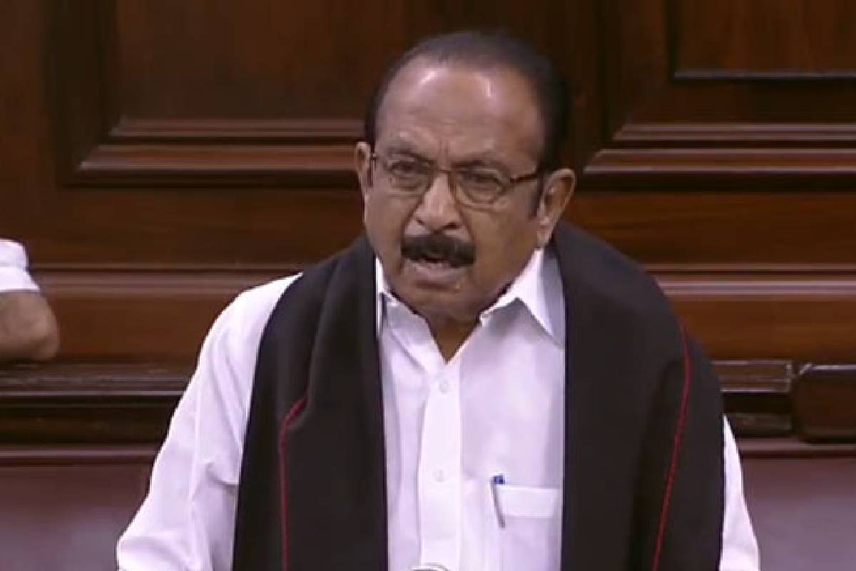 தமிழக அரசு ஏற்பாடு செய்யும் நிகழ்ச்சிகளில் தமிழ்த்தாய் வாழ்த்துக்கே முதலிடம் - வைகோ | Tamil Nadu Programs Should Have Tamil Thaai Valthu