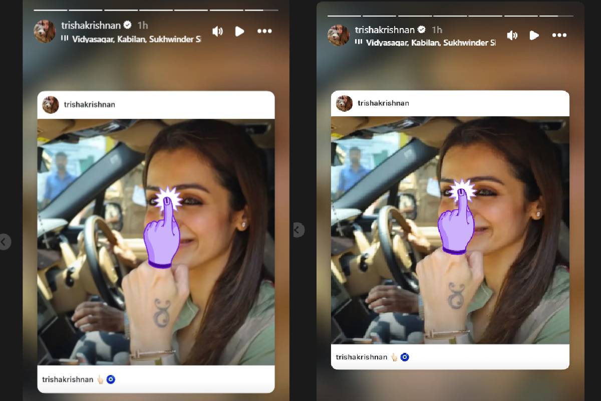 சர்ச்சைகளுக்கு மத்தியிலும் விஜய்க்கு ஆதரவு கொடுத்த த்ரிஷா! செய்த சேட்டையை பாருங்க | Trisha Posts With Arjunaru Villu Vijay Song