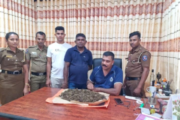 யாழ். மந்திகையில் கேரள கஞ்சா வியாபாரத்தில் ஈடுபட்ட ஒருவர் கைது