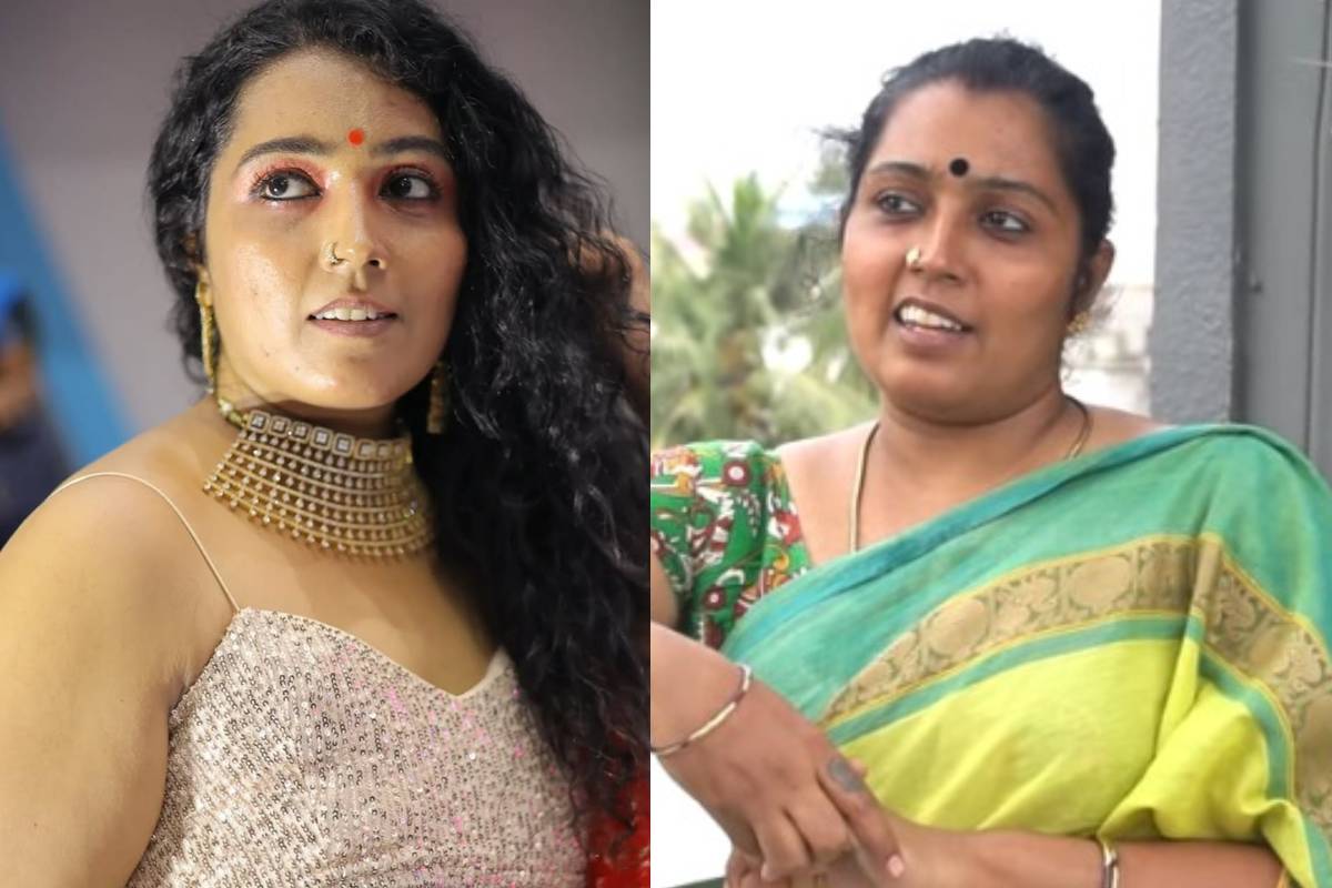 கழுத்துக்கு கீழ் பாம்பு டாட்டூ!! நடிகை காயத்ரி கிருஷ்ணனை பார்த்து வியக்கும் ரசிகர்கள்.. | Ethirneechal Gayathri Krishnan New Tattoo Photos