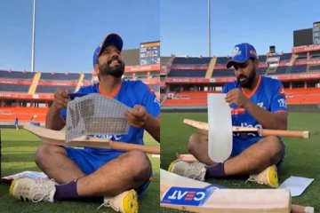 ‘குழந்தை மனசுக்காரன்’ ரோகித் சர்மா: வைரலாகும் காணொளி