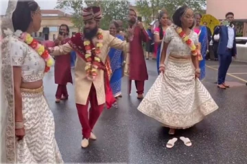 சும்மா இருந்த மணப்பெண்ணை உசுப்பேற்றிய மணமகன்! செருப்பை கழற்றி மணப்பெண் செய்த தரமான சம்பவம்...