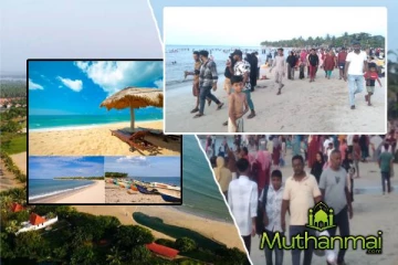 பாசிக்குடா கடற்கரைக்கு படையெடுக்கும் சுற்றுலாப் பயணிகள்