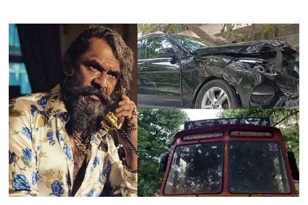 பெரும் விபத்தில் சிக்கிய கேஜிஎப் நடிகர் - ஒரு நொடியில் உயிர் தப்பினார்.. அப்பளமாக நொறுங்கிய கார்! | Kgf Actor Bs Avinash Meets Road Accident