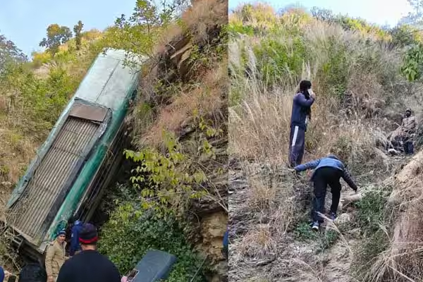 200 அடி பள்ளத்தில் பாய்ந்த பேருந்து - 7 பேர் பலி! | Uttarakhand At Least 7 Dead Reason 200 அடி பள்ளத்தில் பாய்ந்த பேருந்து - 7 பேர் பலி! | Uttarakhand At Least 7 Dead Reason