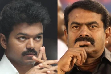 தம்பி விஜய் பயப்படுகிறார்! - மீண்டும் விஜய் குறித்து சர்ச்சையாக பேசிய சீமான்..