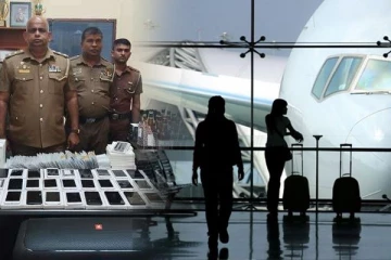 கட்டுநாயக்க விமான நிலையத்தில் வர்த்தகர்கள் இருவர் கைது