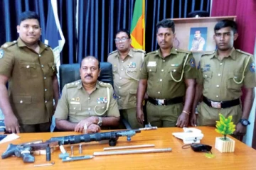 යූටියුබ් එකෙන් බලල ස්නයිපර් තුවක්කුවක් හැදු මෙරට තරුණයෙක් අත්අඩංගුවට(PHOTO).