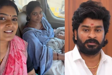 பரபரப்பான கதைக்களத்திற்கு நடுவில் படப்பிடிப்பில் கவலைப்பட்ட சின்ன மருமகள் சீரியல் நடிகை... வீடியோ இதோ