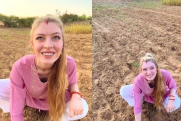 மாமியாருடன் சேர்ந்து வெங்காயம் விதைக்கும் வெளிநாட்டு மருமகள்! வைரல் வீடியோ