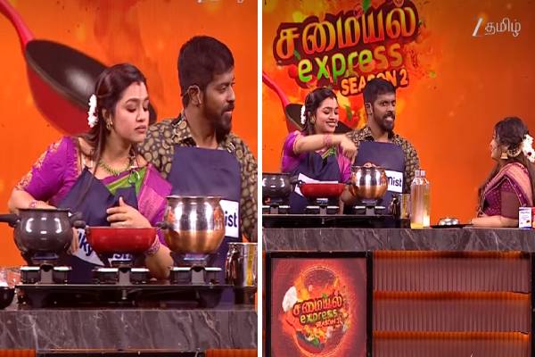 காதல் கதையை செம கியூட்டான முறையில் பகிர்ந்த சீரியல் நடிகை காயத்ரி யுவராஜ்! வைரல் காணொளி | Samayal Express Actress Gayathri Yuvraj Love Story