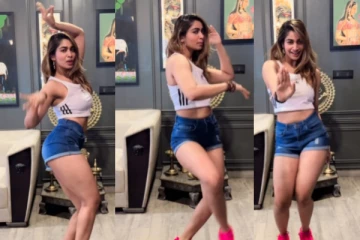 ஷார்ட் உடையில் செம ஆட்டம் போட்ட ஷிவானி.. வைரலாகும் டான்ஸ் வீடியோ