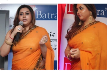 முழு அரசியலில் இறங்க போகிறேன் - நடிகை நமீதா அதிரடி!