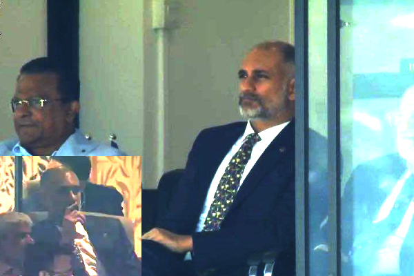 ICC Indian official Pakistan T20 World Cup, ICC India official spotted Pakistan cricket, Pakistan T20 World Cup ICC official buzz, ICC India Pakistan cricket controversy, Indian ICC executive at Pakistan match, India Pakistan cricket, T20 World Cup, Sanjog Gupta