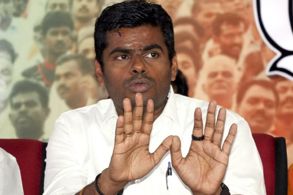 BJP leader Annamalai trek across Tamil Nadu BJP leader Annamalai trek across Tamil Nadu