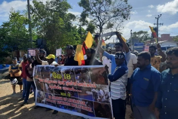 வவுனியாவை வந்தடைந்த பொத்துவில் முதல் முள்ளிவாய்க்கால் நடை பேரணி (Photos)