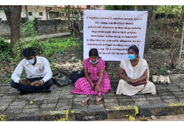 பல கோரிக்கைகளுடன் இரண்டாவது நாளாக தொடரும் அரசியல் கைதிகளின் போராட்டம்(Photos)