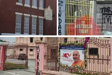 ஆஸ்திரேலியாவில் இந்து கோயில் மீது மீண்டும் தாக்குதல்