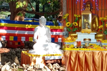 தமிழர் நிலத்தில் அடுத்த சர்ச்சை! கந்தரோடையில் திடீரென நிறுவப்பட்ட புத்தர் சிலை