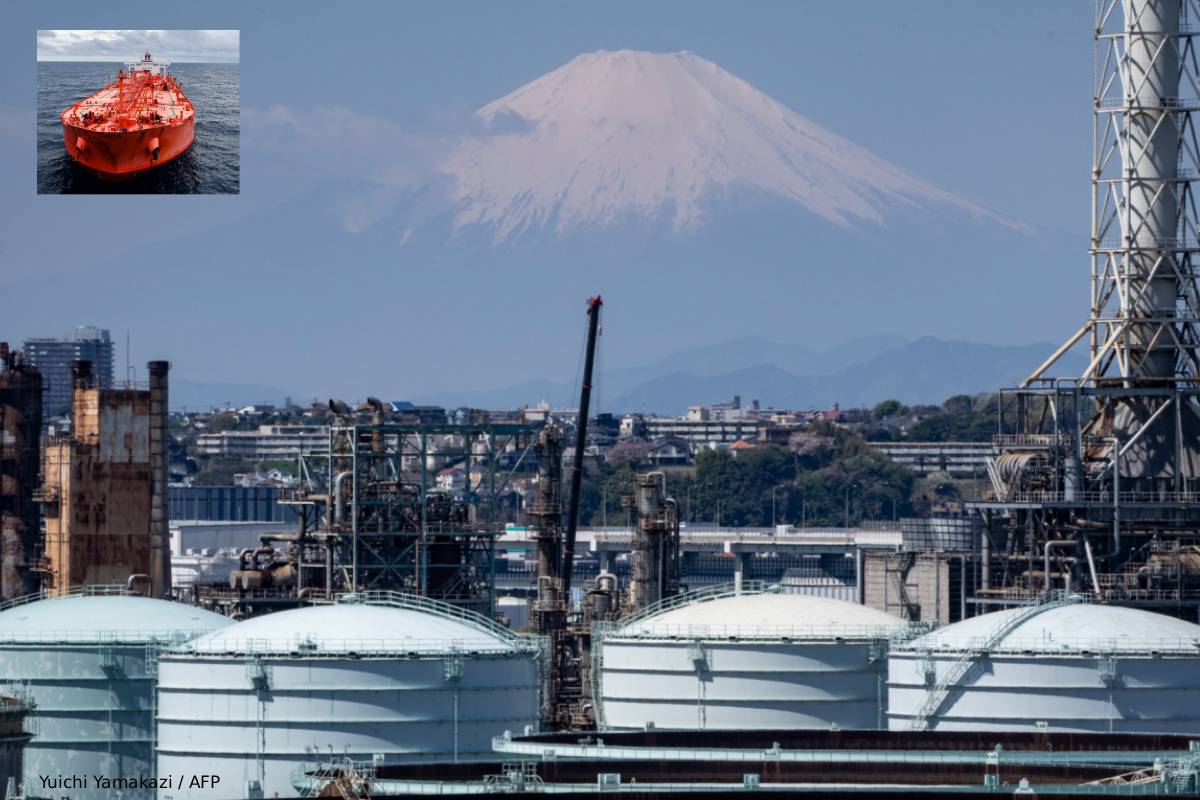 japan buys oil from russia after hormuz closure
