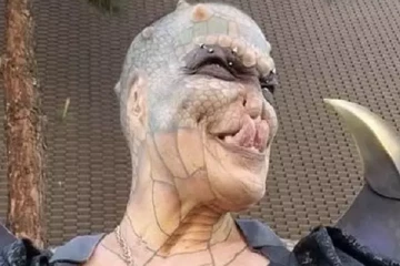 விலங்காக மாறிய பெண்