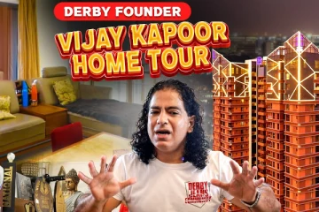 எட்டிப்பாத்தா Marina Beach.. Derby விஜய் கபூரின் ஹோம் டூர் வீடியோ