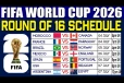 මේ දවස්වල ලෝකෙම පිස්සු වට්ටපු FIFA ලෝක කුසලානයේ පුන පුනා බලා සිටි පුවත මෙන්න - 16 දෙනාගේ වටයේ කාලසටහන