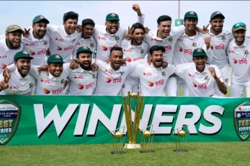 பாகிஸ்தானிய மண்ணில் டெஸ்ட் போட்டி தொடரை வென்று பங்களாதேஸ் வரலாற்று சாதனை