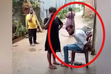 நாற்காலியில் கட்டிவைக்கப்பட்ட நாமல்குமார! வைரலாகும் காணொளி(Video)