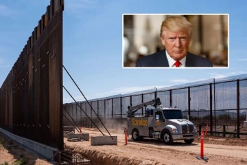 அமெரிக்கா-மெக்சிகோ எல்லையின் தடுப்பு சுவருக்கு கருப்பு நிறத்தில் வண்ணம் பூச திட்டம்! காரணம் தெரியுமா?