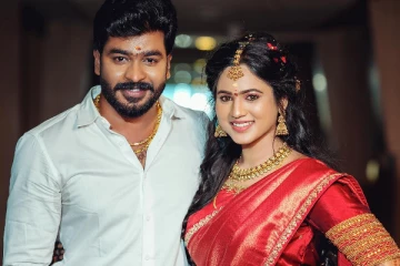 வாருங்கால மனைவி உடன் காவடி எடுத்த சீரியல் நடிகர்: வைரல் போட்டோஸ்