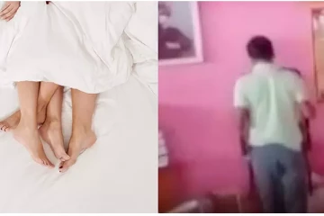 பள்ளி வளாகத்தில் தலைமையாசிரியர் - ஆசிரியை இடையே நடந்த பாலியல் உறவு ... வீடியோ எடுத்த கிராம மக்கள்