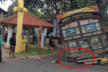 யாழில் திடீரென தாழிறங்கிய வீதியால் பரபரப்பு!